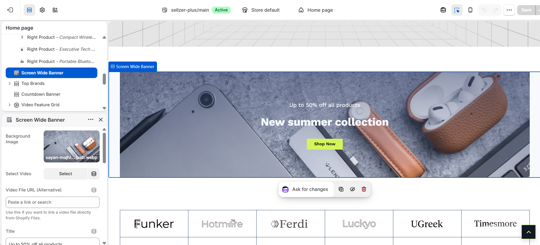 Screen-Wide Banner (Edge-to-Edge Visual)